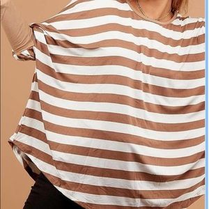 Dolman sleeve  loose fit top